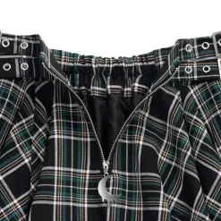 LISTEN FLAVOR Melty Moon Side Belt Skirt