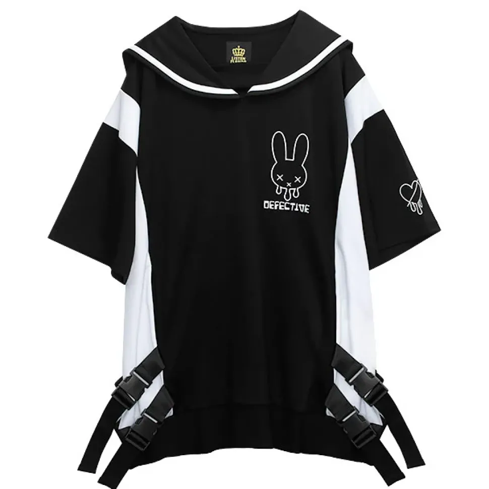 LISTEN FLAVOR Melty Rabbit Sailor Jersey