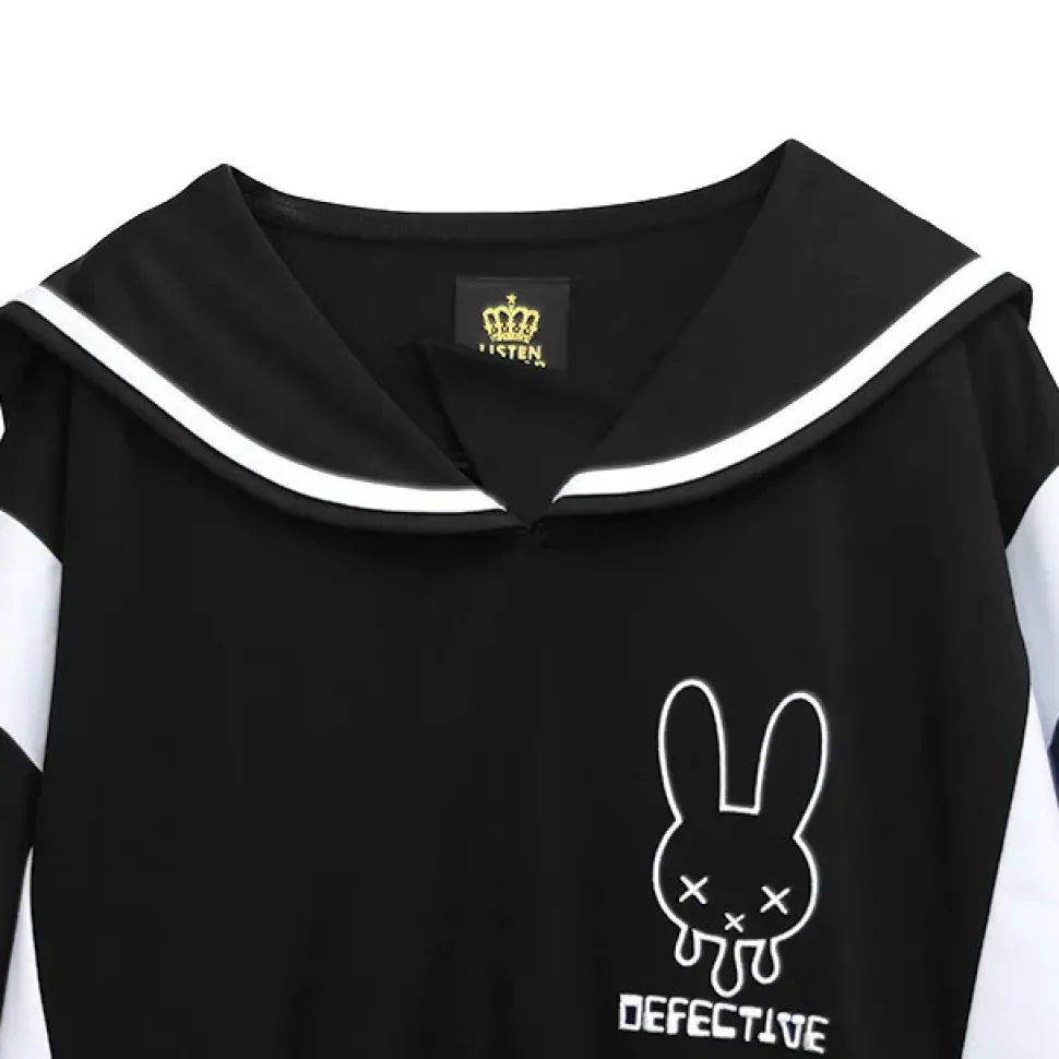 LISTEN FLAVOR Melty Rabbit Sailor Jersey