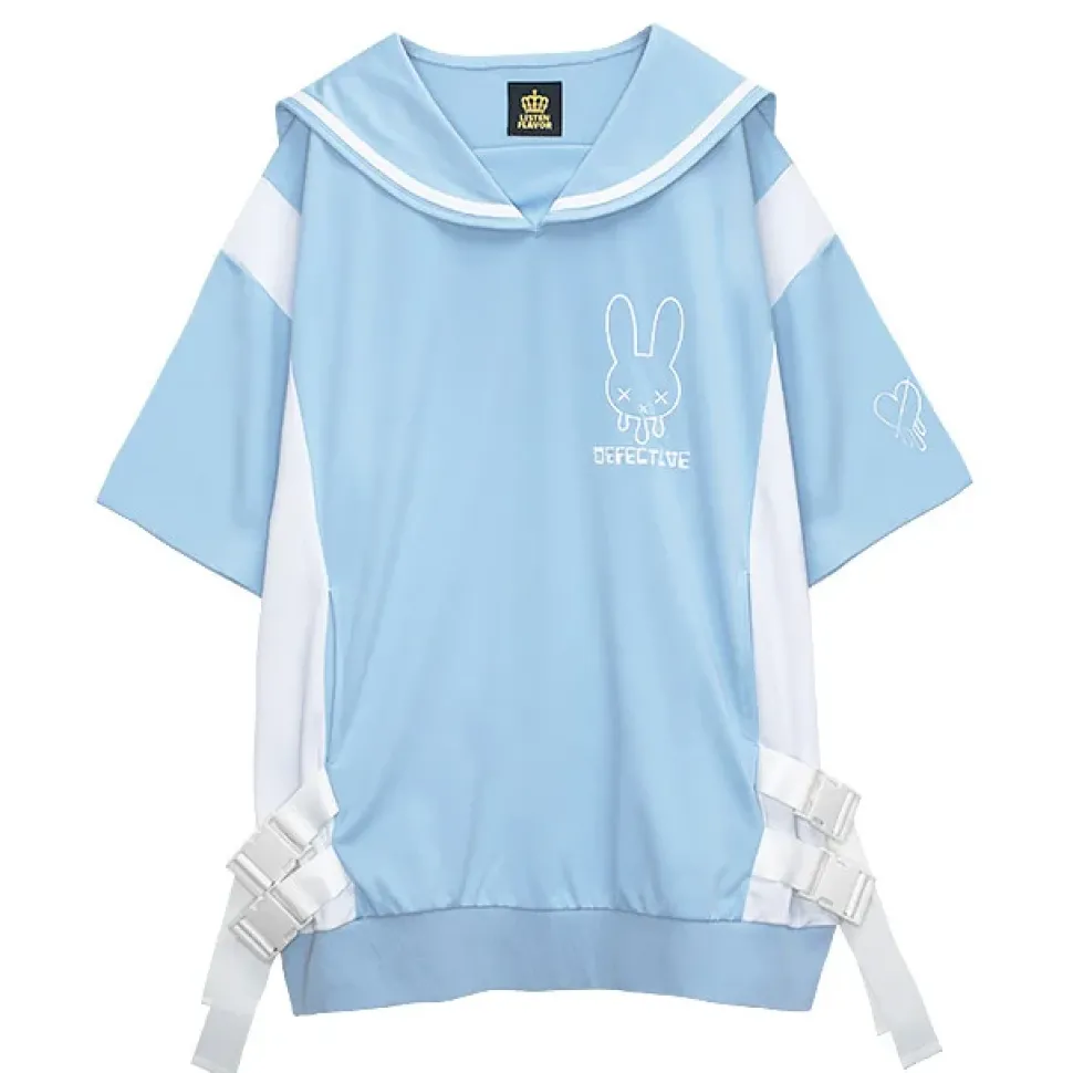 LISTEN FLAVOR Melty Rabbit Sailor Jersey