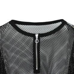 LISTEN FLAVOR Mesh 2-Way Pullover