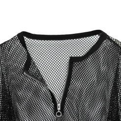 LISTEN FLAVOR Mesh 2-Way Pullover