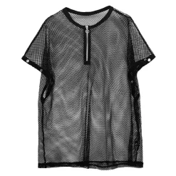 LISTEN FLAVOR Mesh 2-Way Pullover