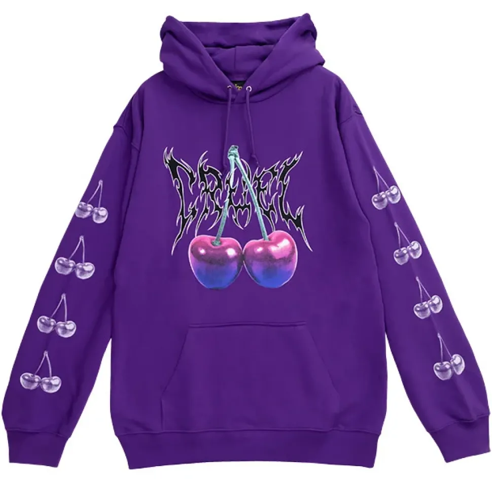 LISTEN FLAVOR Metal Cherry Hoodie