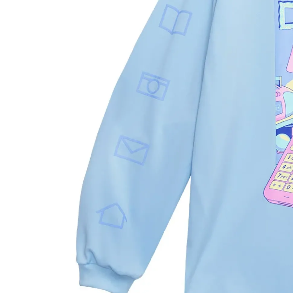 LISTEN FLAVOR Midnight Call Long Sleeve T-Shirt