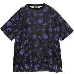 LISTEN FLAVOR Midnight Ritual Full Graphic Big T-Shirt