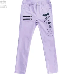 LISTEN FLAVOR Midnight Rockin' Skinny Jeans