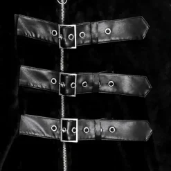 LISTEN FLAVOR Moonlight Faux Fur Blouson w/ Belt