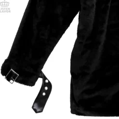 LISTEN FLAVOR Moonlight Faux Fur Blouson w/ Belt