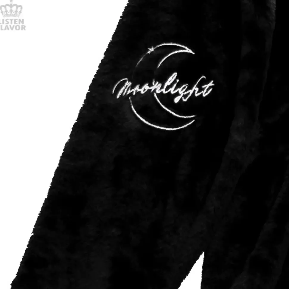 LISTEN FLAVOR Moonlight Faux Fur Blouson w/ Belt