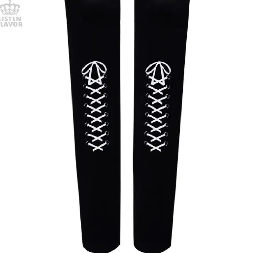 LISTEN FLAVOR Occultic Knee-High Socks