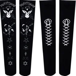 LISTEN FLAVOR Occultic Knee-High Socks