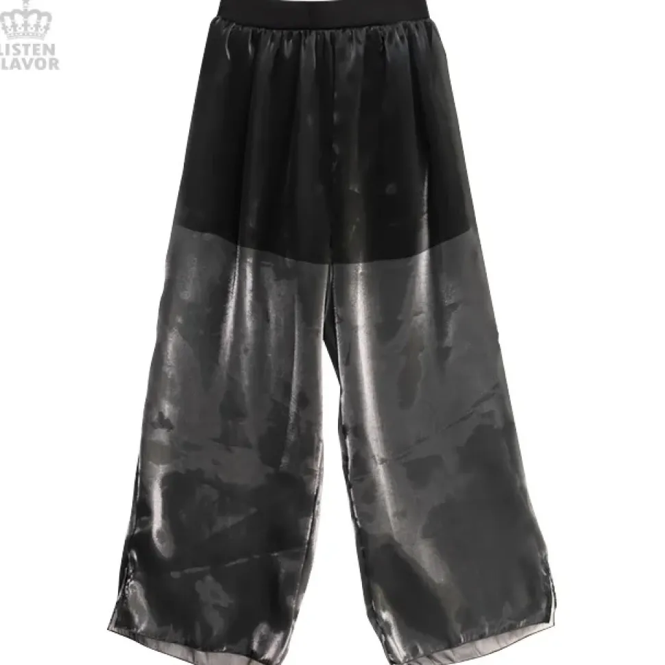 LISTEN FLAVOR Organdy Layered Pants