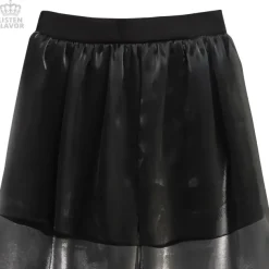 LISTEN FLAVOR Organdy Layered Pants