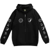 LISTEN FLAVOR Ouija Board Zip Hoodie