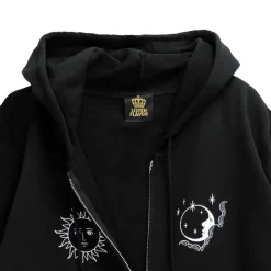 LISTEN FLAVOR Ouija Board Zip Hoodie