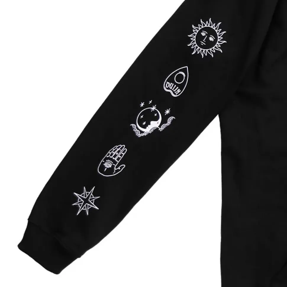 LISTEN FLAVOR Ouija Board Zip Hoodie