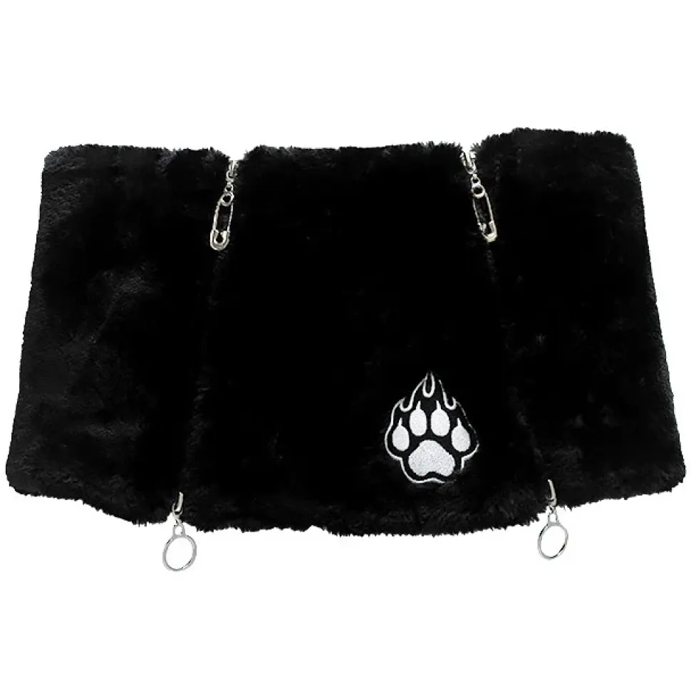 LISTEN FLAVOR Pad Fire Twin Zip Snood Black