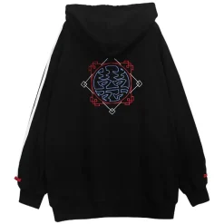 LISTEN FLAVOR Panda China Zip Hoodie