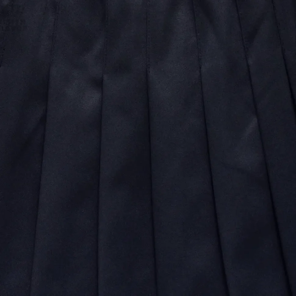 LISTEN FLAVOR Pleated Skirt w/ Belt