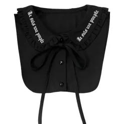 LISTEN FLAVOR Ribbon Frilly Collar