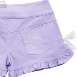 LISTEN FLAVOR Ribbon Frill Shorts