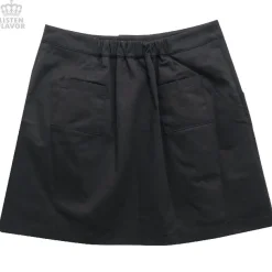 LISTEN FLAVOR Ribbon Trapezoid Skirt