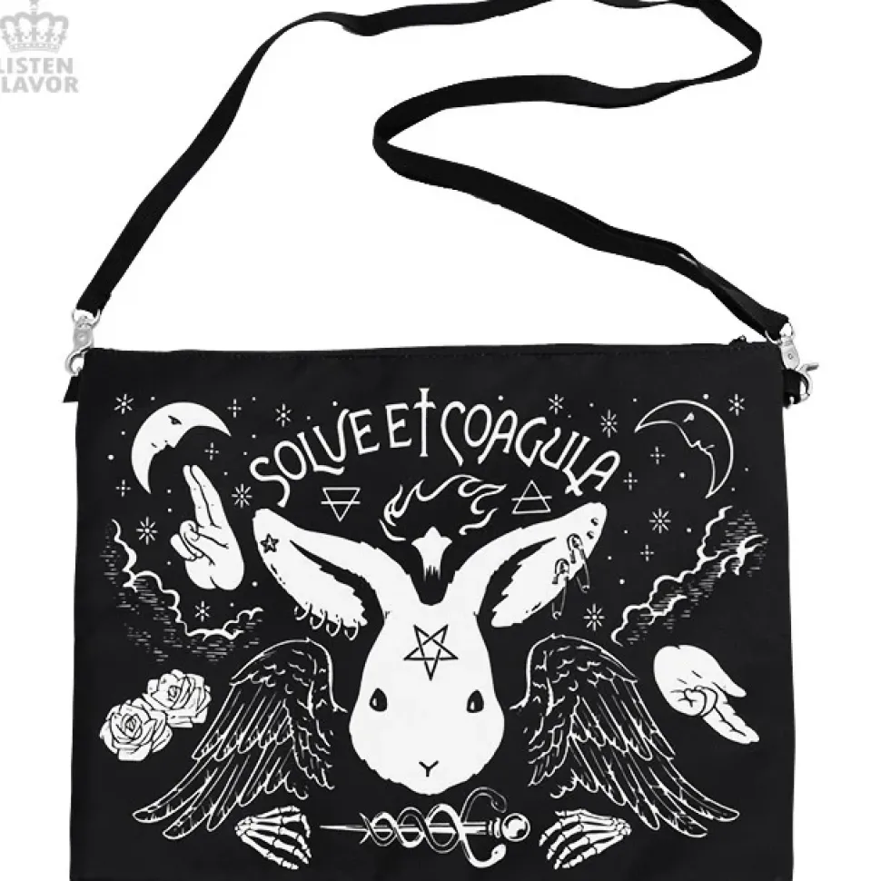 LISTEN FLAVOR Secret Ritual 2-Way Clutch Bag