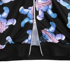 LISTEN FLAVOR Seized Bear Zip-Up Hoodie