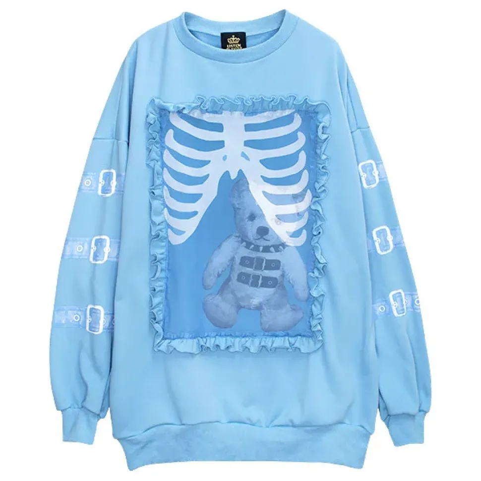 LISTEN FLAVOR Seized Bear Pullover