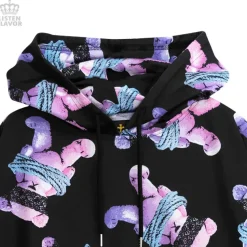 LISTEN FLAVOR Seized Bear Pullover Hoodie