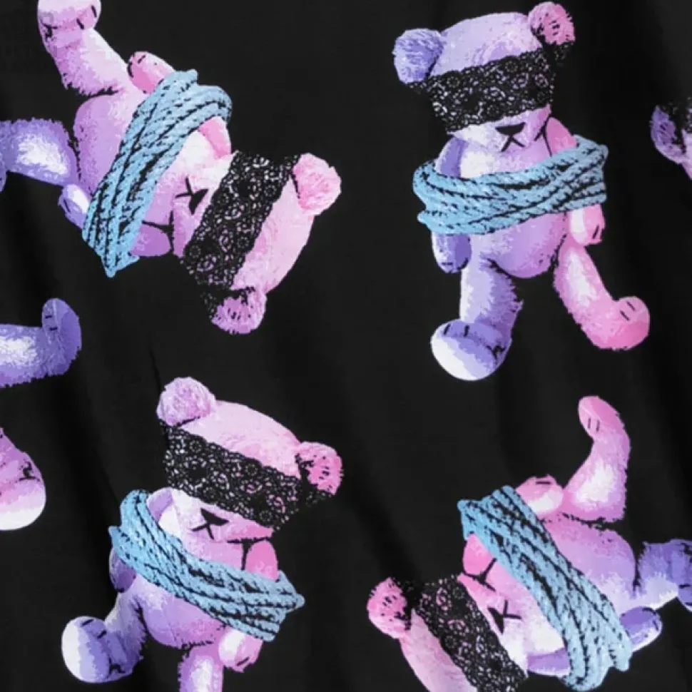 LISTEN FLAVOR Seized Bear Pullover Hoodie