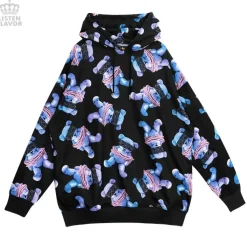 LISTEN FLAVOR Seized Bear Pullover Hoodie