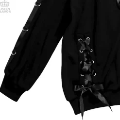 LISTEN FLAVOR Shinpi no Hitomi Lace-Up Hoodie