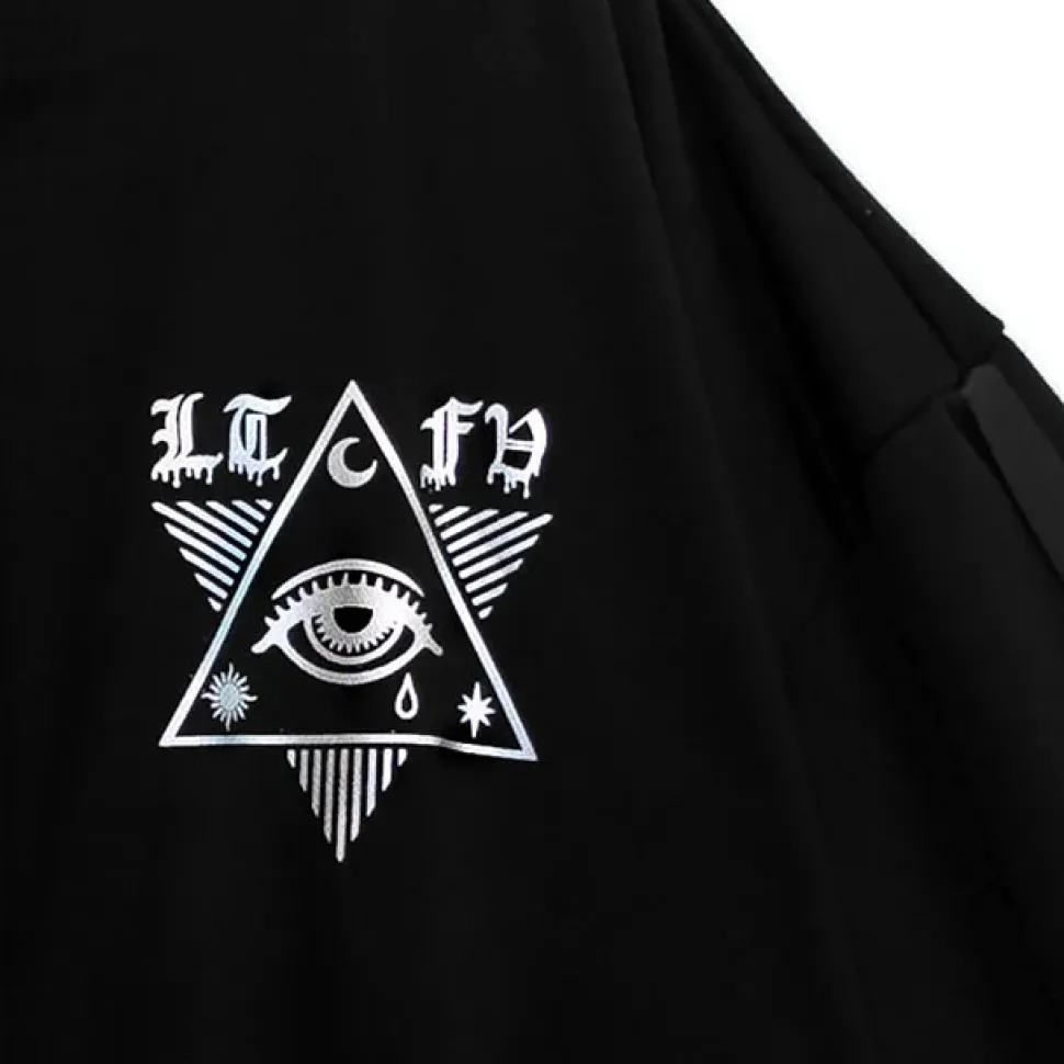 LISTEN FLAVOR Shinpi no Hitomi Lace-Up Hoodie