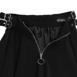 LISTEN FLAVOR Side Belt Circular Skirt