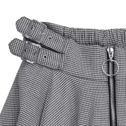 LISTEN FLAVOR Side Belt Circular Skirt