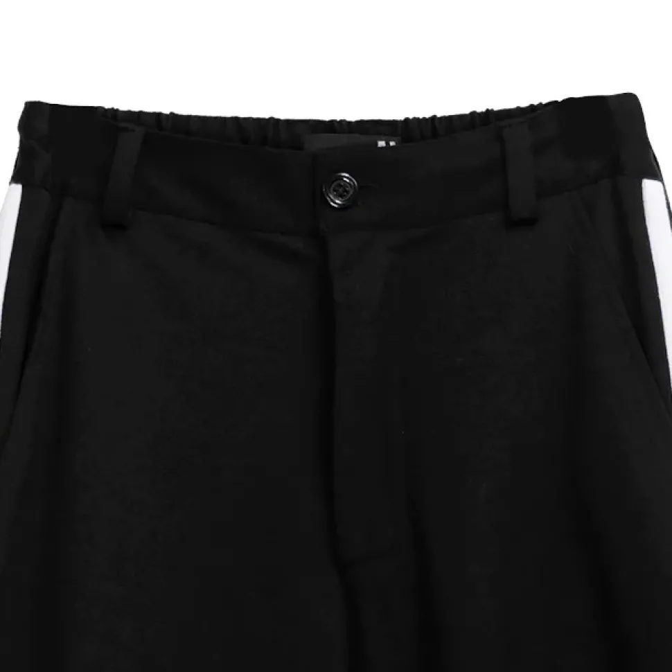 LISTEN FLAVOR Side Line Zip Super Wide Pants