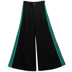 LISTEN FLAVOR Side Line Zip Super Wide Pants