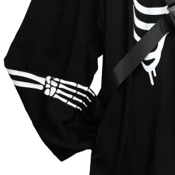 LISTEN FLAVOR Skeleton Bear Harness Hoodie