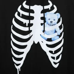 LISTEN FLAVOR Skeleton Bear Harness Hoodie