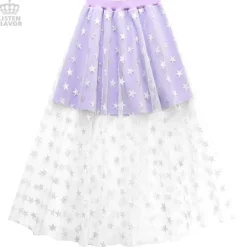 LISTEN FLAVOR Star Tulle Layered Skirt