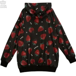 LISTEN FLAVOR Strawberry Chocolate Zip Hoodie
