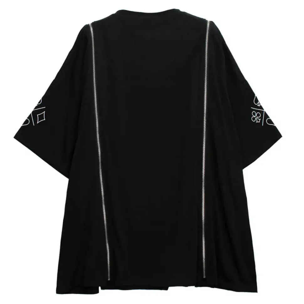 LISTEN FLAVOR The Magic Tramp Twin Zip Super BIG T-Shirt