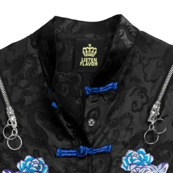 LISTEN FLAVOR Tiger and Peony China Shirt