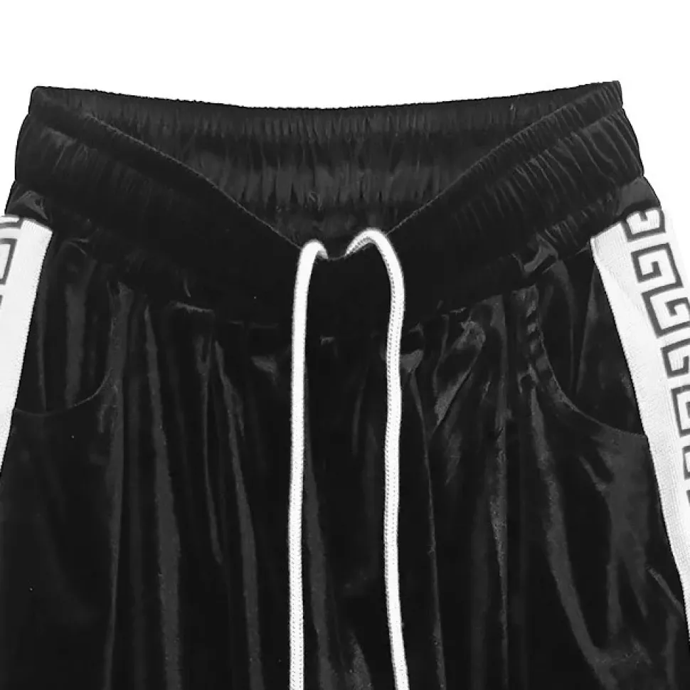 LISTEN FLAVOR Tiger China Velour Track Pants