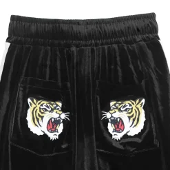LISTEN FLAVOR Tiger China Velour Track Pants