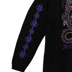 LISTEN FLAVOR Tiger Dragon China Long Sleeve T-Shirt