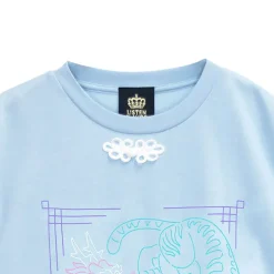 LISTEN FLAVOR Tiger Dragon China Big T-Shirt