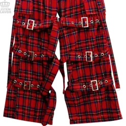LISTEN FLAVOR Triple Belt Bondage Pants